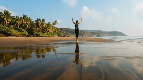 Quels sont les meilleures destinations pour une retraite de yoga sur les plages de Goa, Inde?